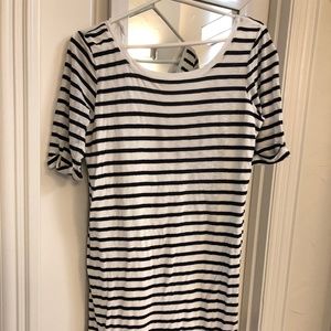 Splendid Knee-Length T-Shirt Dress, Size Large
